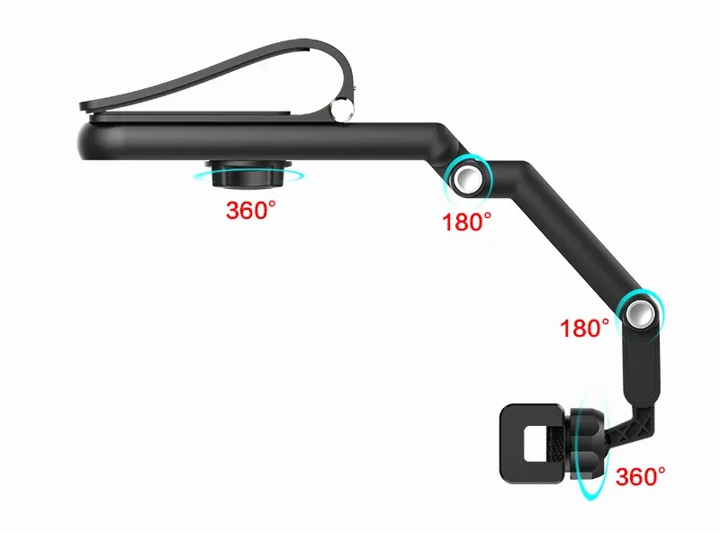 Support de téléphone en situation d'utilisation