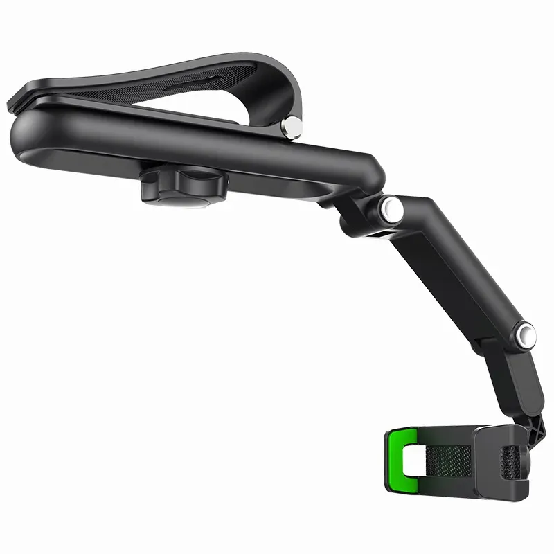Support de téléphone pare-soleil pour voiture à 360 degrés