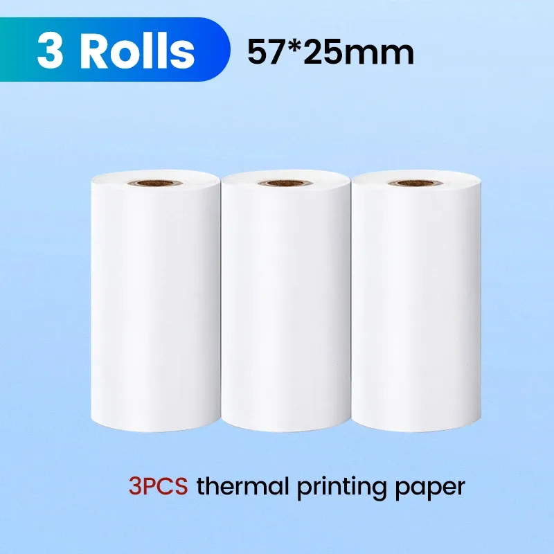 Étiquettes thermiques autocollantes 57 x 25 mm pour mini imprimante photo 10