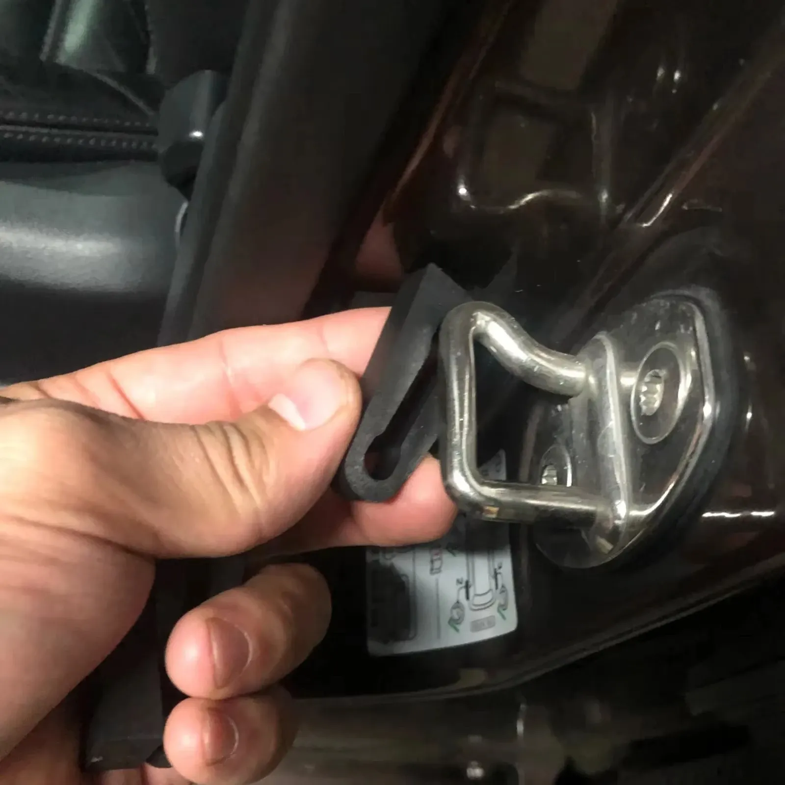 Amortisseur de porte avec joint d'étanchéité pour Skoda Fabia, Kodiaq, Octavia, Rapid, Superb et Yeti 4