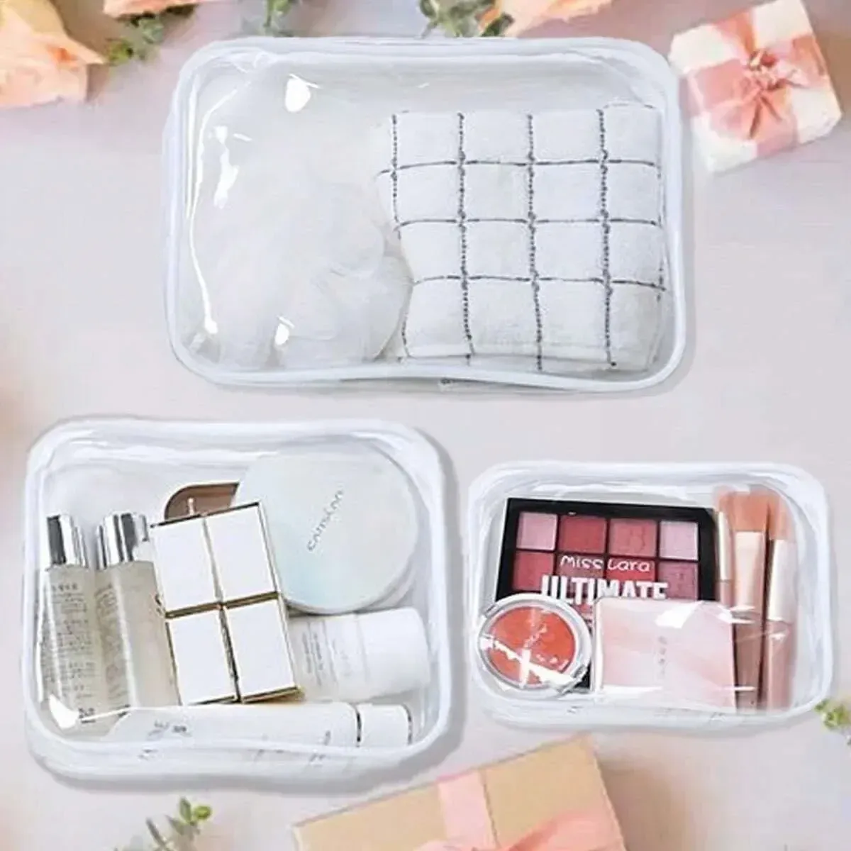 Accessoires de voyage organisés