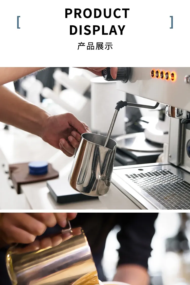 Accessoire barista en acier inoxydable