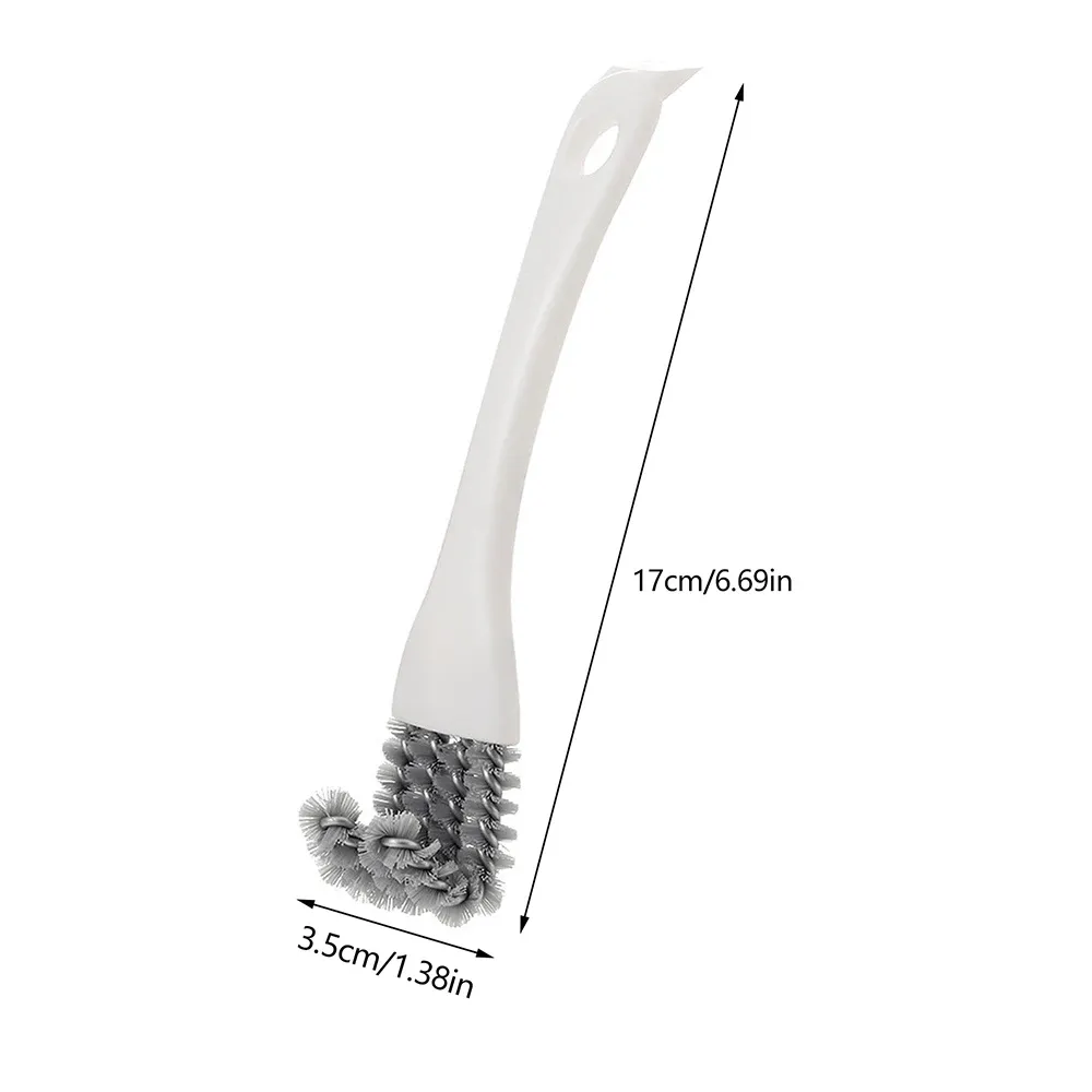 Brosse à gril en V avec grattoir à crochet, kit de barbecue multifonctionnel et brosse de nettoyage en maille pour ustensiles de cuisine 4