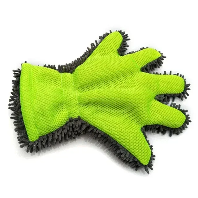 Gants de lavage pour voiture à 5 doigts, souples, pour le lavage et le séchage des voitures et des motos 7