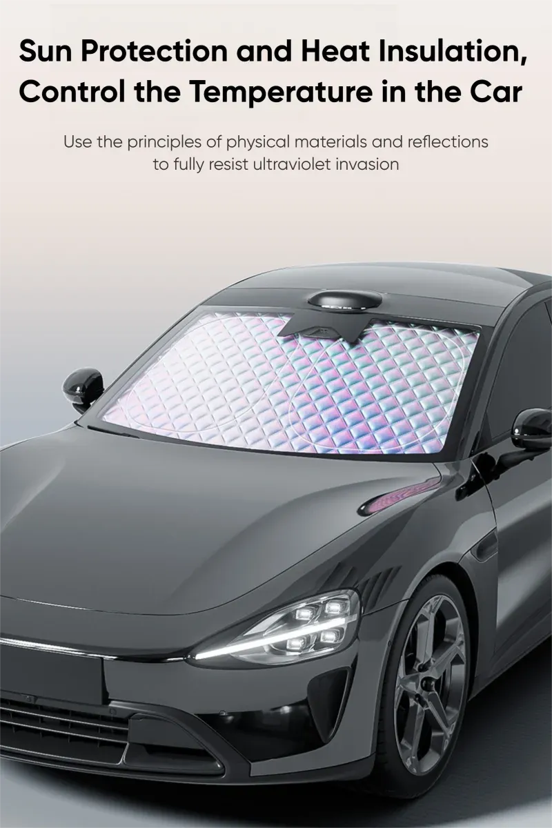 Pare-soleil de voiture, protection contre la pluie