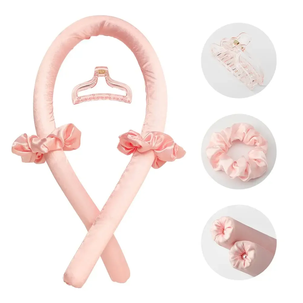 Ensemble bandeau boucleur sans chaleur pour femme, pour des boucles douces et brillantes, outils et accessoires de coiffure 2