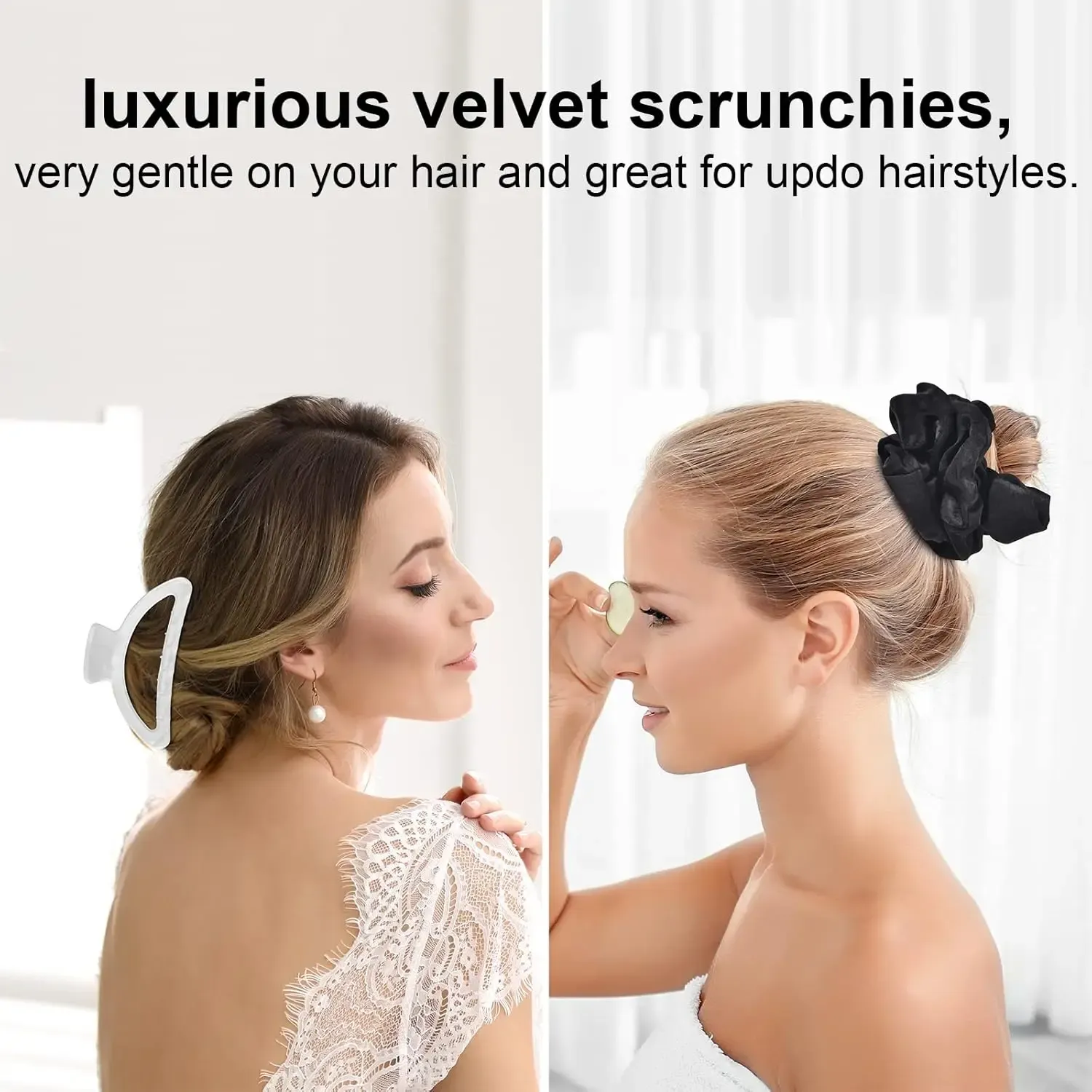 Bandeau boucleur pour femme, finition détaillée