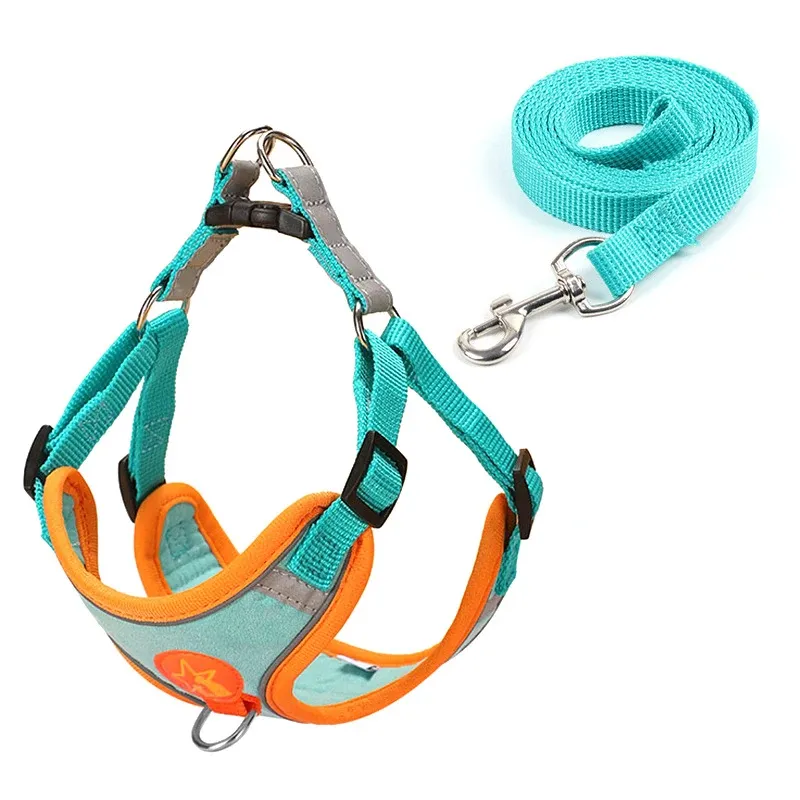 Harnais de traction en maille souple et respirante pour chiens de petite et moyenne taille 7