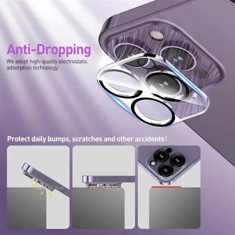 Protection d'objectif iPhone, mise en situation