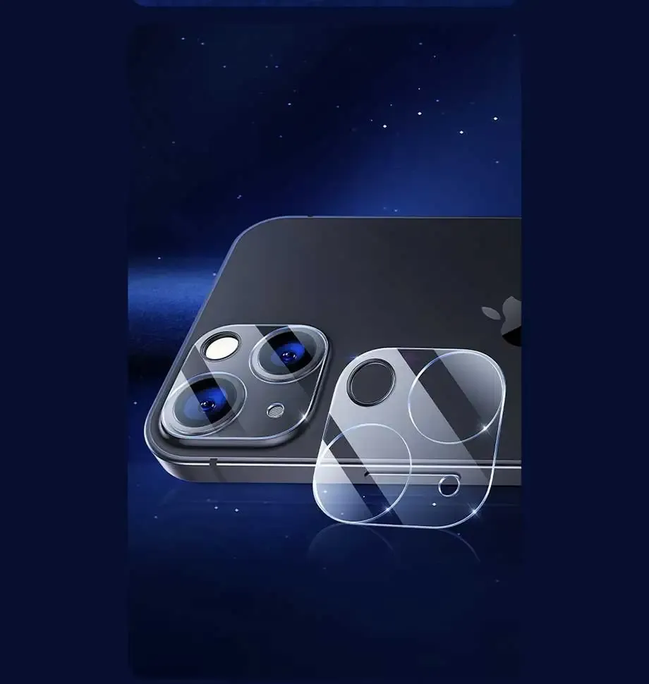 Protection d'objectif iPhone, finition