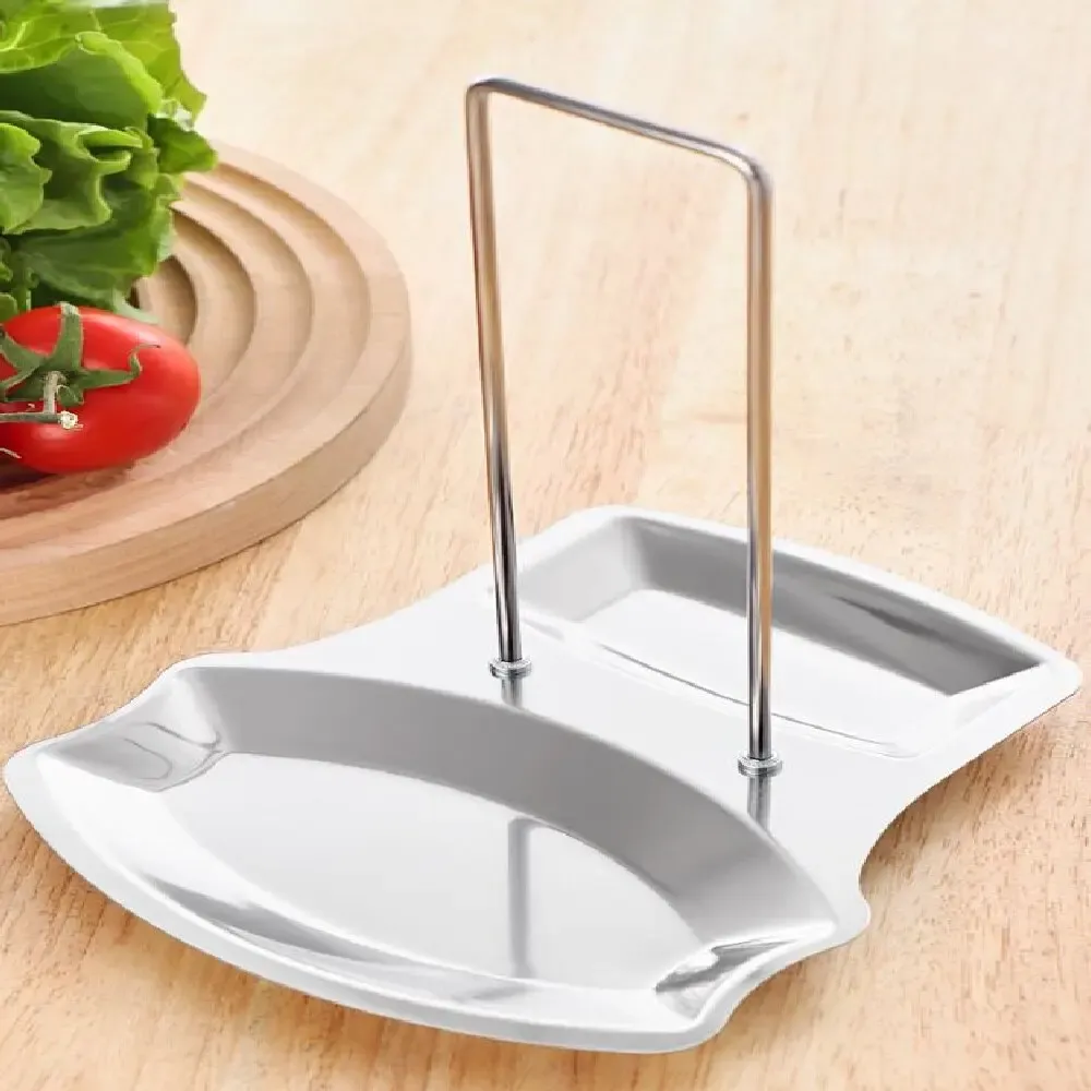 Organisateur de cuisine en acier inoxydable, rangement