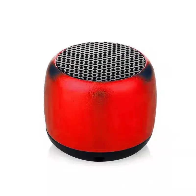 Mini haut-parleur Bluetooth portable intelligent, double fonction, petit caisson de basses sans fil en métal, son puissant 7