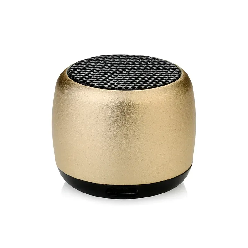 Mini haut-parleur Bluetooth portable intelligent, double fonction, petit caisson de basses sans fil en métal, son puissant 9