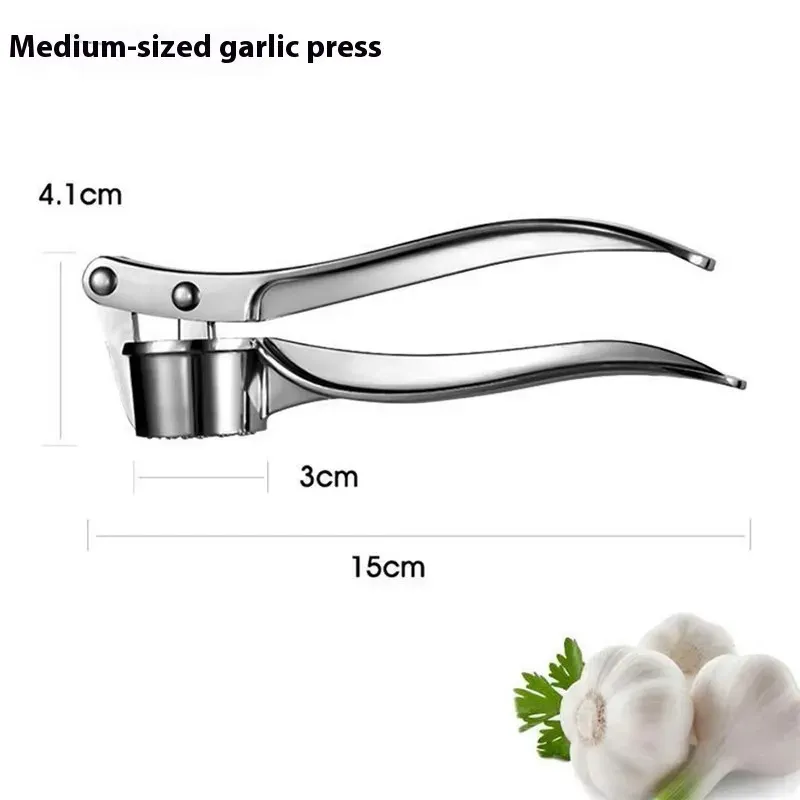 Presse-ail en acier inoxydable, presse-ail manuel, outil de broyage, accessoires de cuisine, ustensiles 10