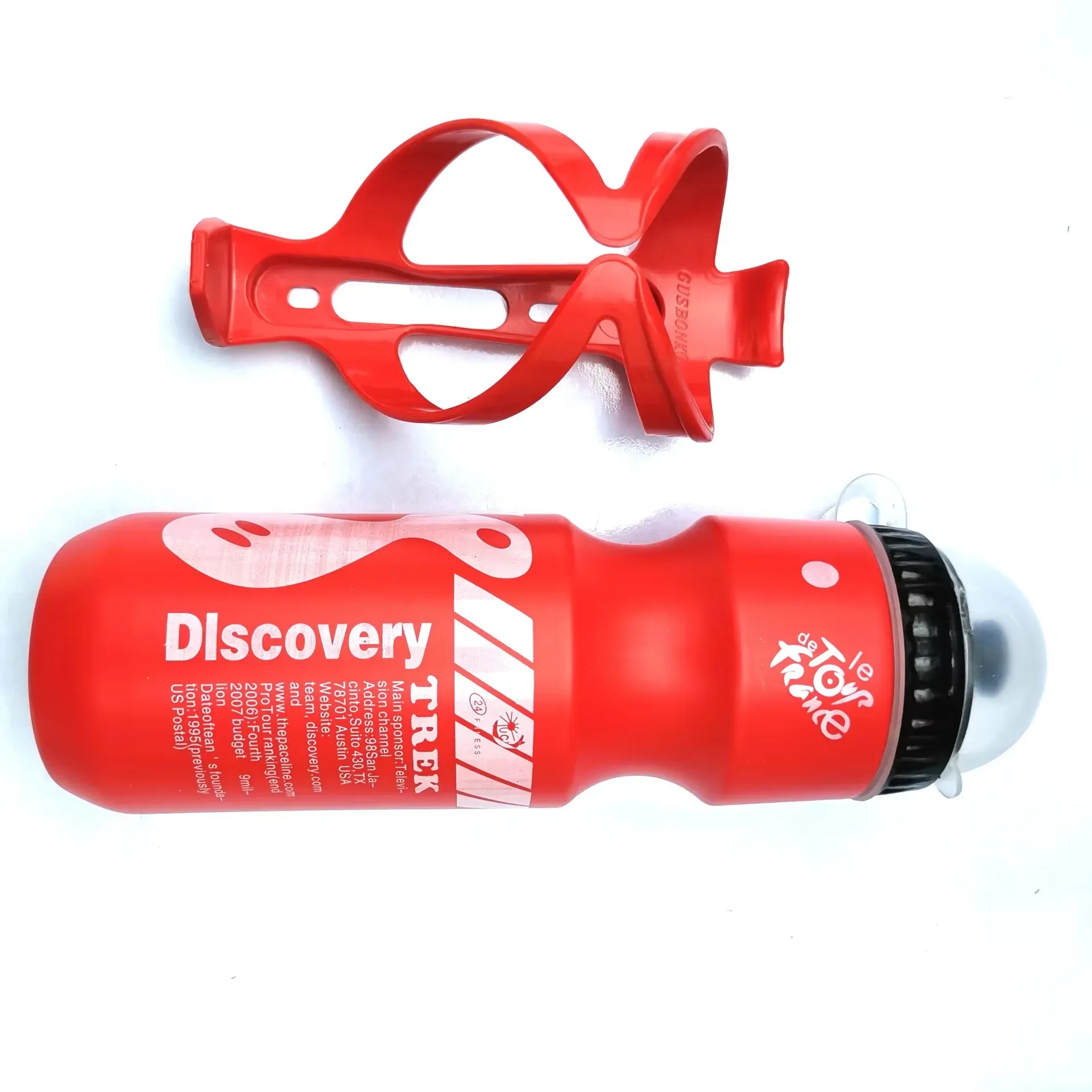 Bidon pour vélo VTT et route, 750 ml, avec porte-bidon 10
