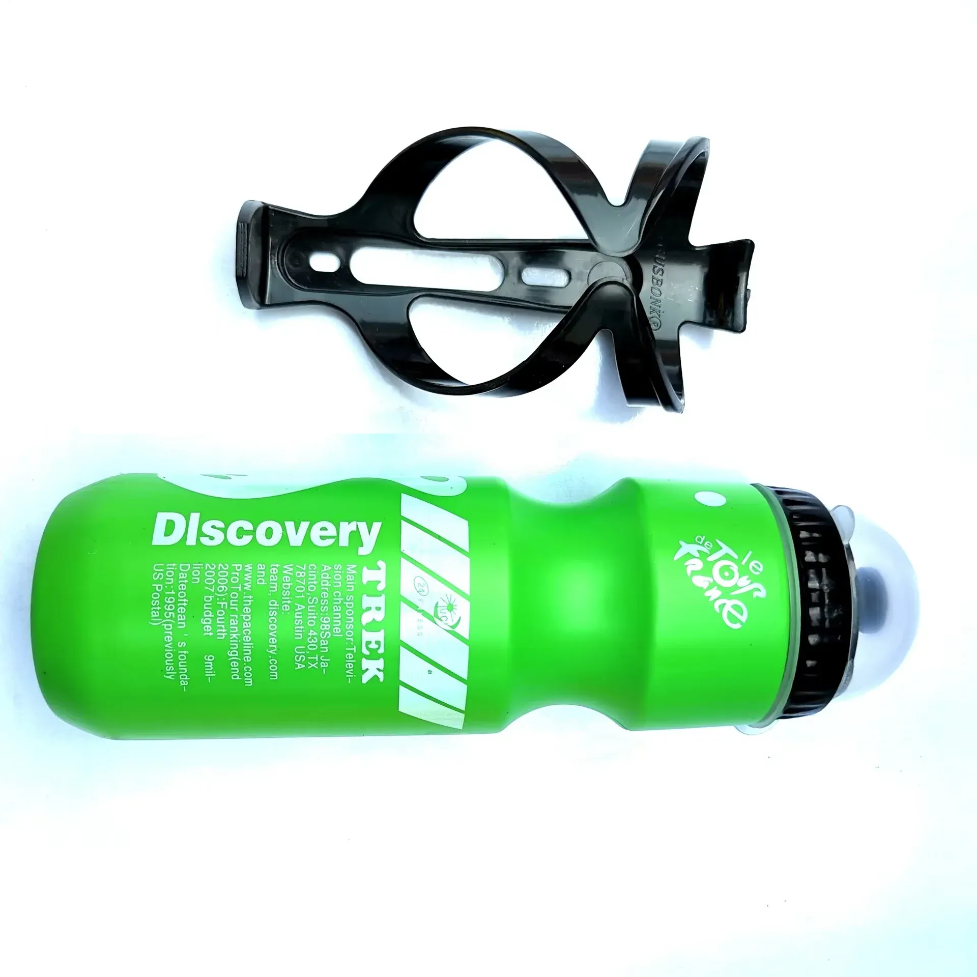 Bidon pour vélo VTT et route, 750 ml, avec porte-bidon 13