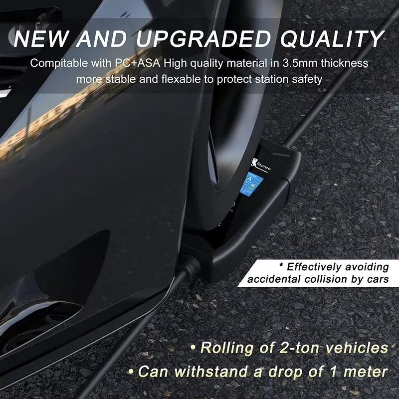 Chargeur EV Feyree Type 2 16 A, 3,5 kW – Boîtier de charge portable avec câble 5 m, prise GB/T Type 1 et adaptateur J1772 6