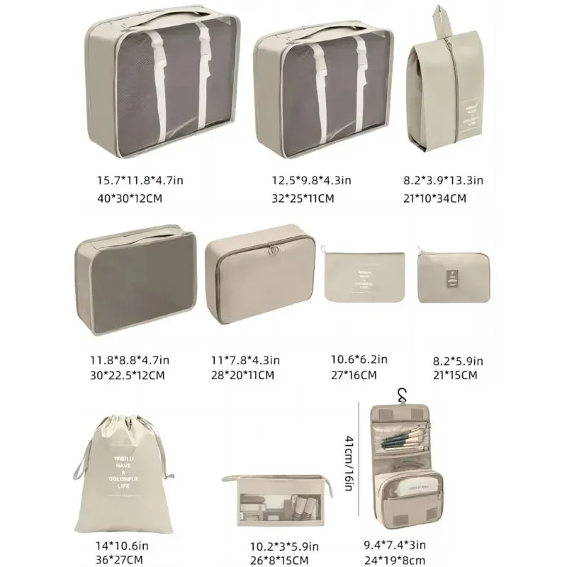 Sacs organisateurs pour articles de toilette