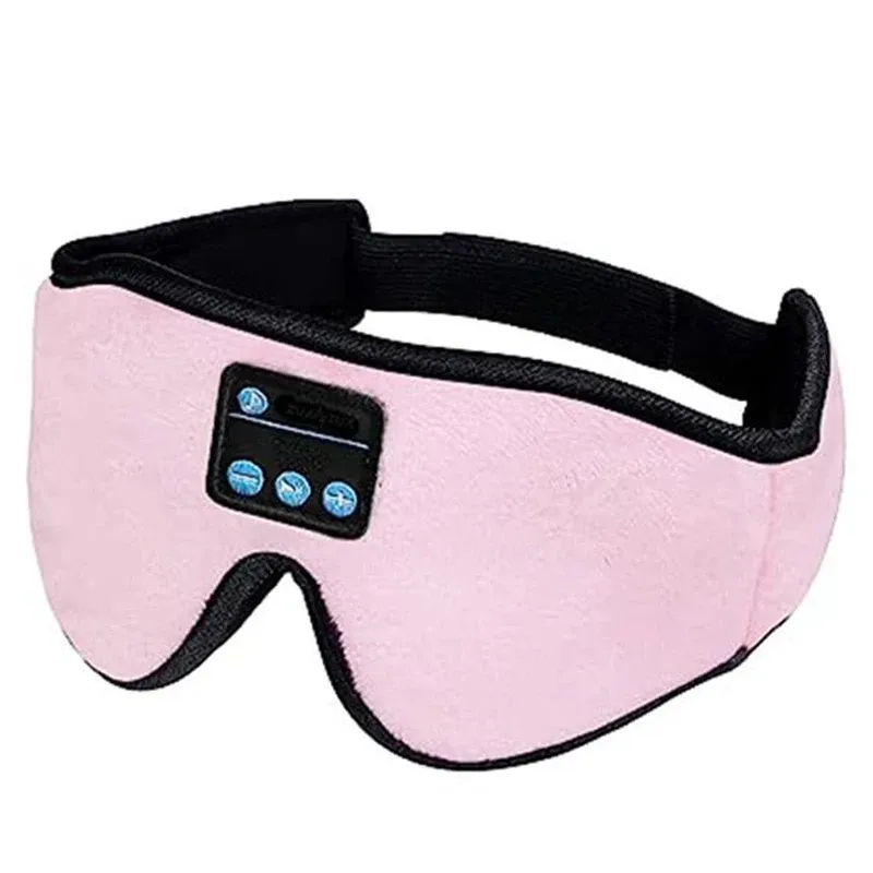Masque de sommeil 3D Bluetooth 5.0 avec haut-parleurs HD intégrés et lecture de musique, sans fil 8