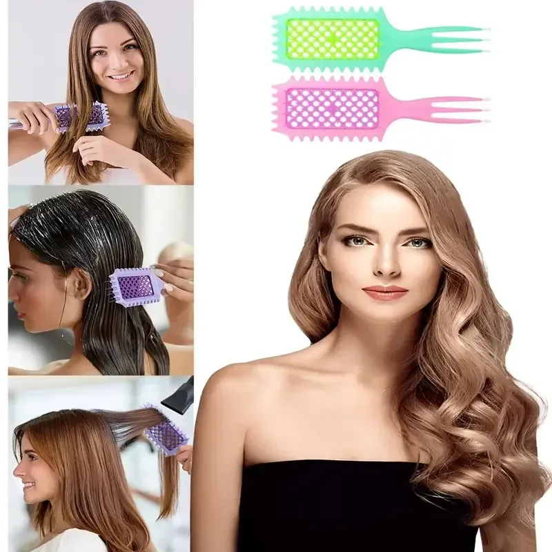 Détail des peignes du kit de coiffure
