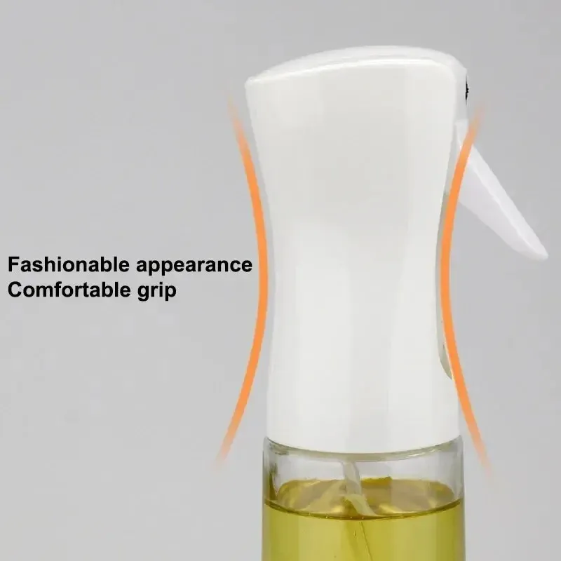 Bouteille pulvérisatrice d'huile d'olive pour la cuisine, distributeur de cuisson pour barbecue et camping, pulvérisateur pour vinaigre et sauce soja, 200 ml / 300 ml 5