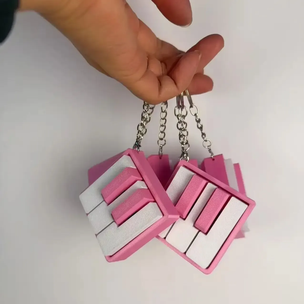 Clavier de piano imprimé en 3D en PLA – Figurine anti-stress à presser, idéale pour le bureau et les jeux de société 2