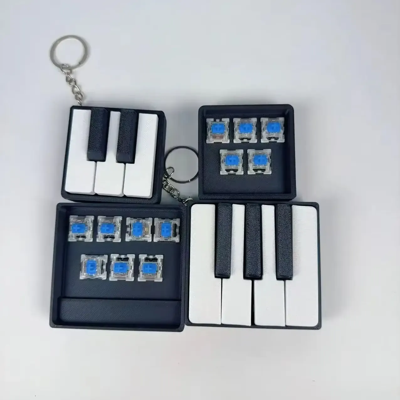 Clavier de piano imprimé en 3D en PLA – Figurine anti-stress à presser, idéale pour le bureau et les jeux de société 6