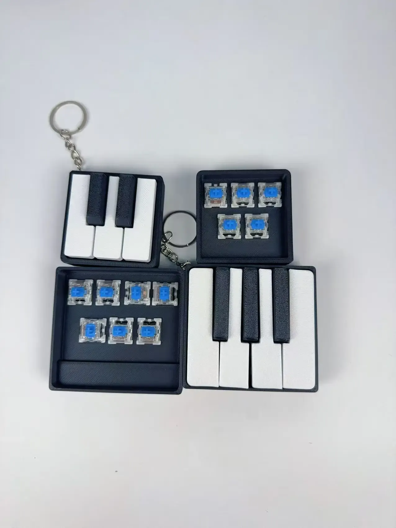 Clavier de piano imprimé en 3D, mise en situation