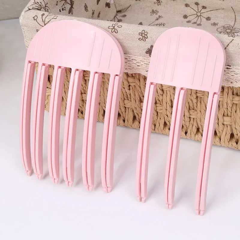 Lot de 2 pinces volumisantes pour frange moelleuse et volume au sommet de la tête, effet racines instantané et invisible 8
