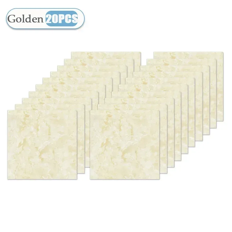 Papier peint auto-adhésif 30 x 30 cm, lot de 10, 20 ou 40 pièces – Autocollants carrelage imperméables pour cuisine et salle de bains 18