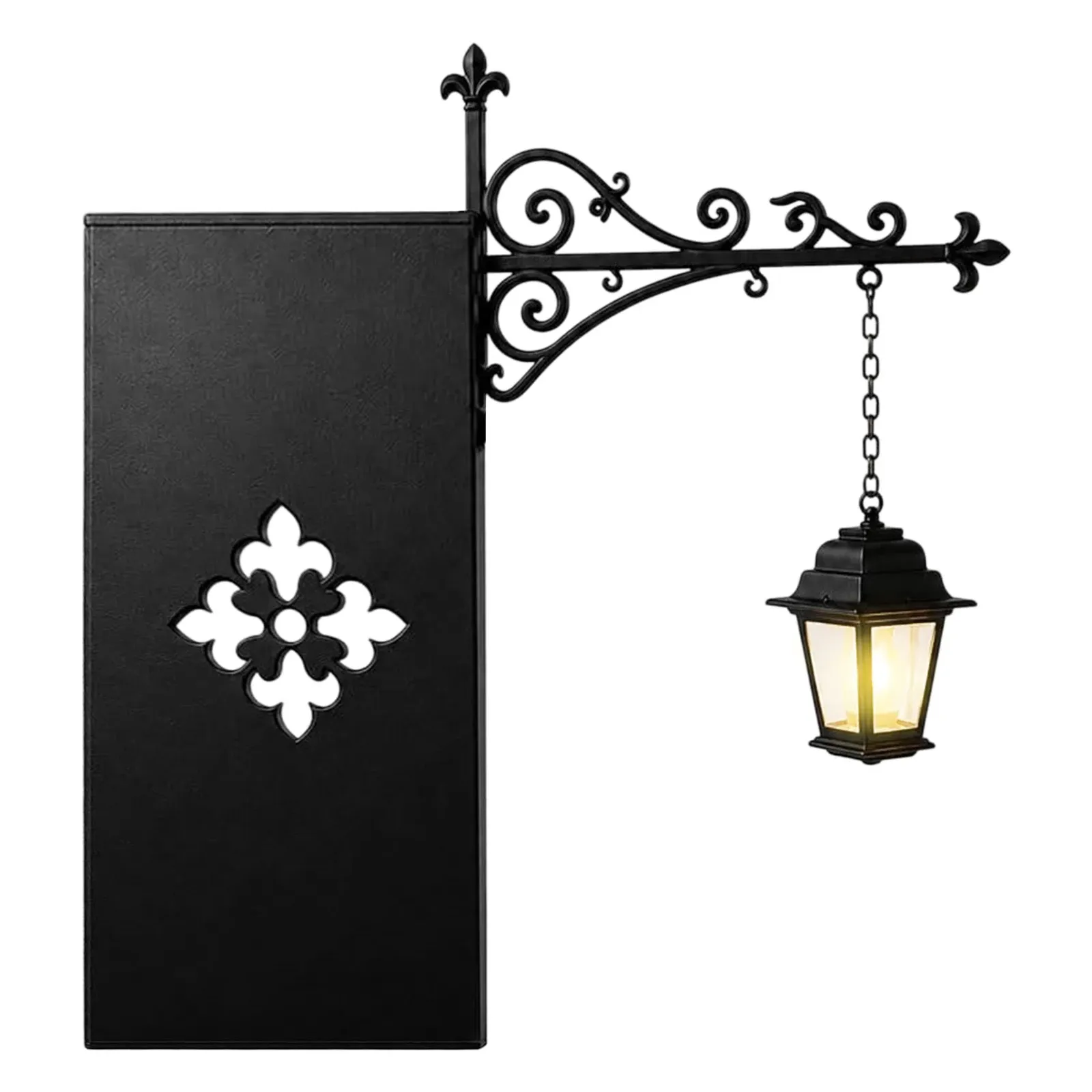 Lanterne LED antique décorative pour bibliothèque et étagères, lampe de lecture pour coin lecture 7