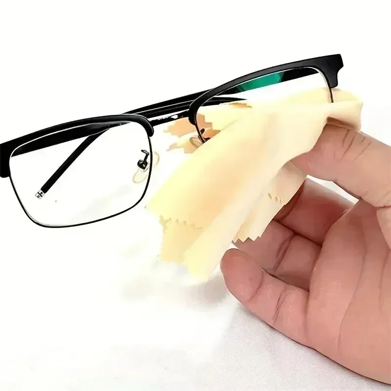 Chiffons de nettoyage en microfibre pour lunettes, écrans de téléphone et bijoux, couleurs assorties 4