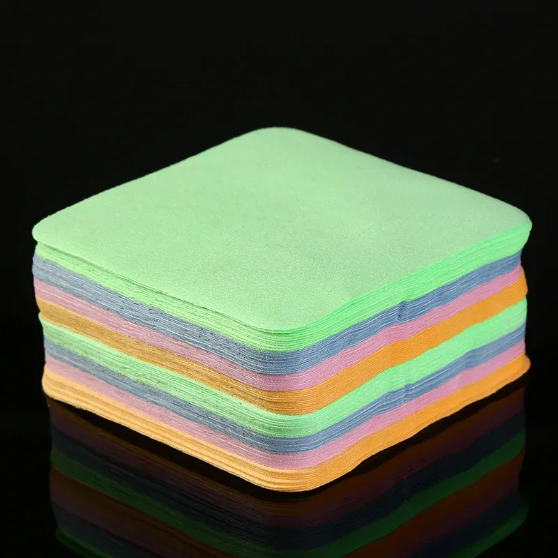 Détail du chiffon de nettoyage en microfibre