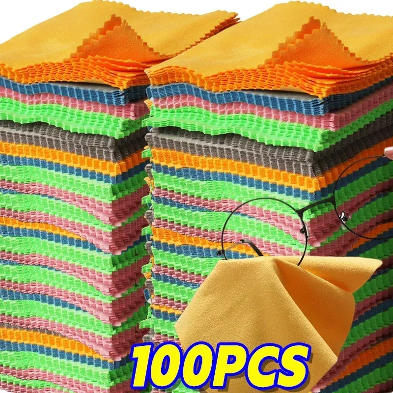 Chiffon de nettoyage en microfibre pour lunettes et écrans