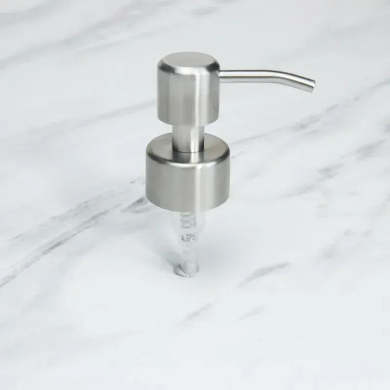 Buse distributrice pour pompe à savon liquide, en acier inoxydable, pour salle de bains et cuisine 5