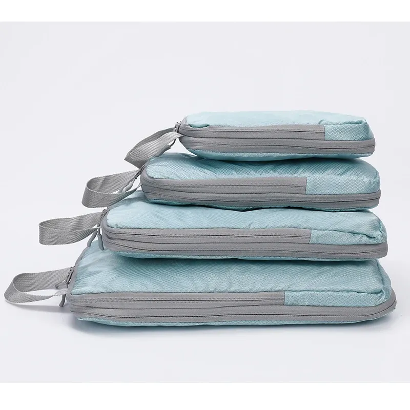 Ensemble de 4 sacs de rangement compressibles pour voyage d'affaires, sacs verticaux étanches et multifonctionnels 2