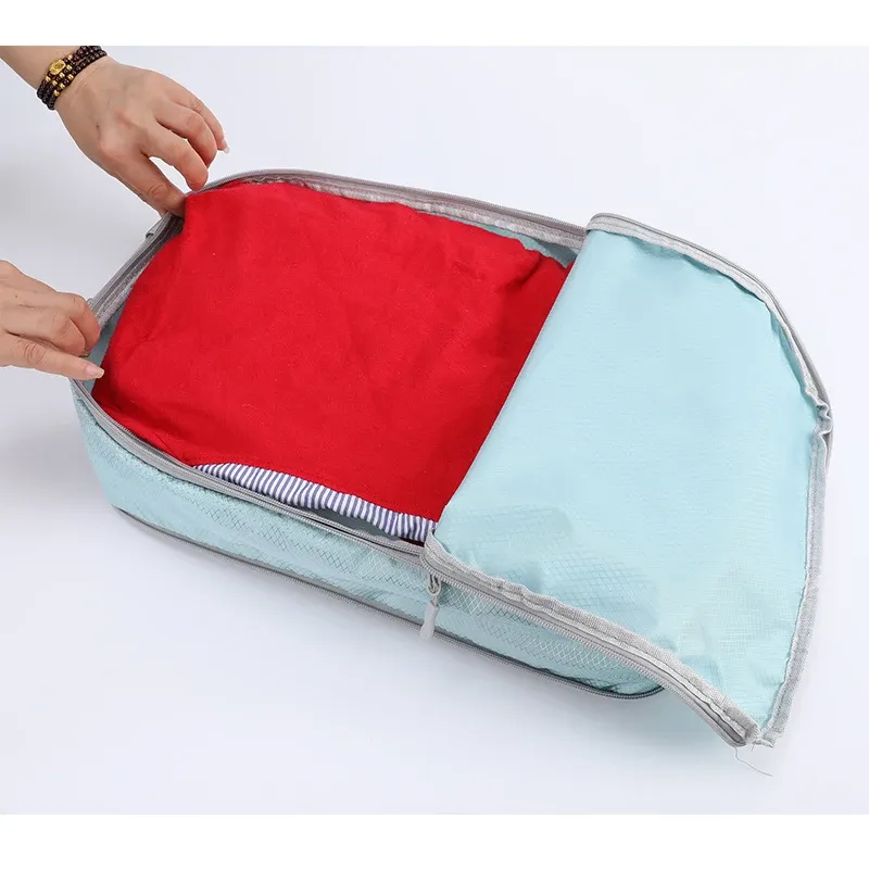 Ensemble de 4 sacs de rangement compressibles pour voyage d'affaires, sacs verticaux étanches et multifonctionnels 3