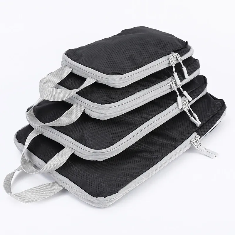 Sac de rangement compressible, détails pratiques
