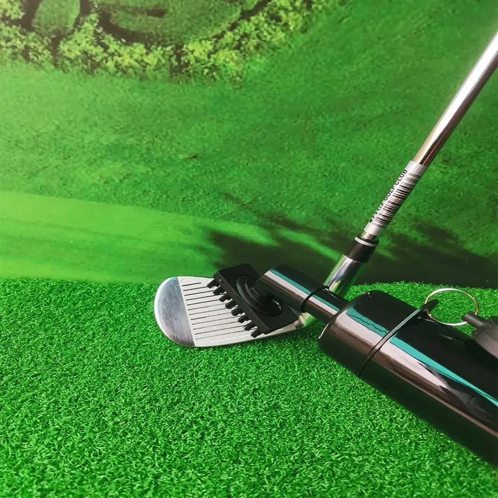 Brosse de nettoyage de rainures pour club de golf avec flacon pulvérisateur étanche, kit de nettoyage professionnel portable 4