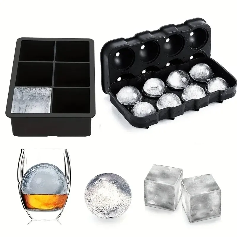 Moule à glaçons sphériques en silicone