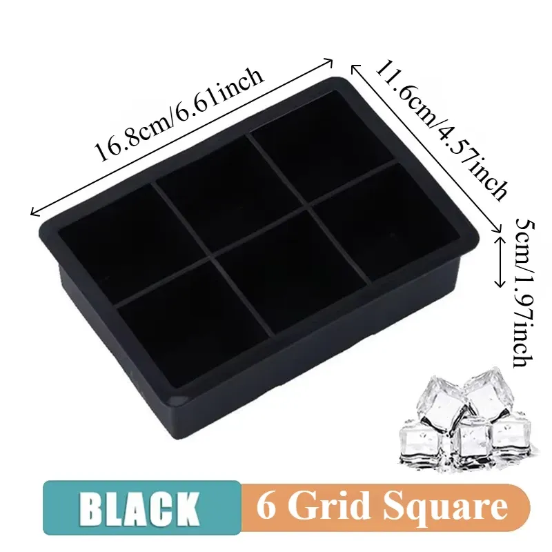 Moule à glaçons sphérique en silicone, 4, 6 ou 8 compartiments, pour cuisine et bar 14