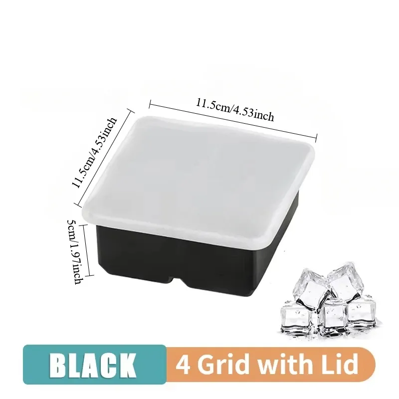 Moule à glaçons sphérique en silicone, 4, 6 ou 8 compartiments, pour cuisine et bar 17
