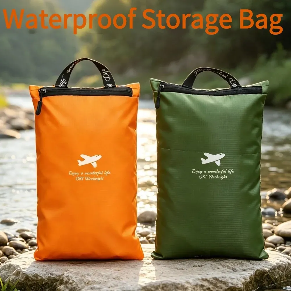 Sac de rangement étanche et portable pour bagages, idéal pour la natation, la gym, le camping et la plage - Image 1