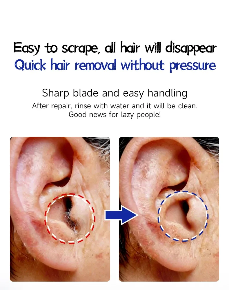 Tondeuse électrique pour poils du nez, utilisation au quotidien