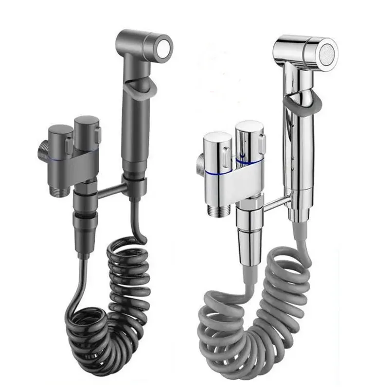 Bidet de toilette portable à eau froide, pulvérisateur de nettoyage à main pour WC, accessoires de salle de bain - Image 1