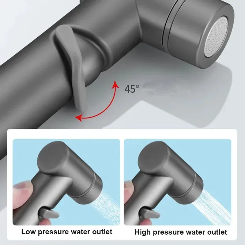 Bidet de toilette portable à eau froide, pulvérisateur de nettoyage à main pour WC, accessoires de salle de bain 2