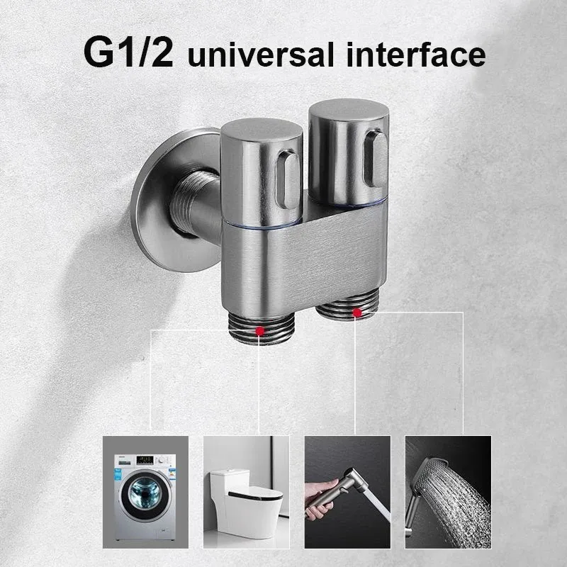 Finition argentée du bidet de nettoyage