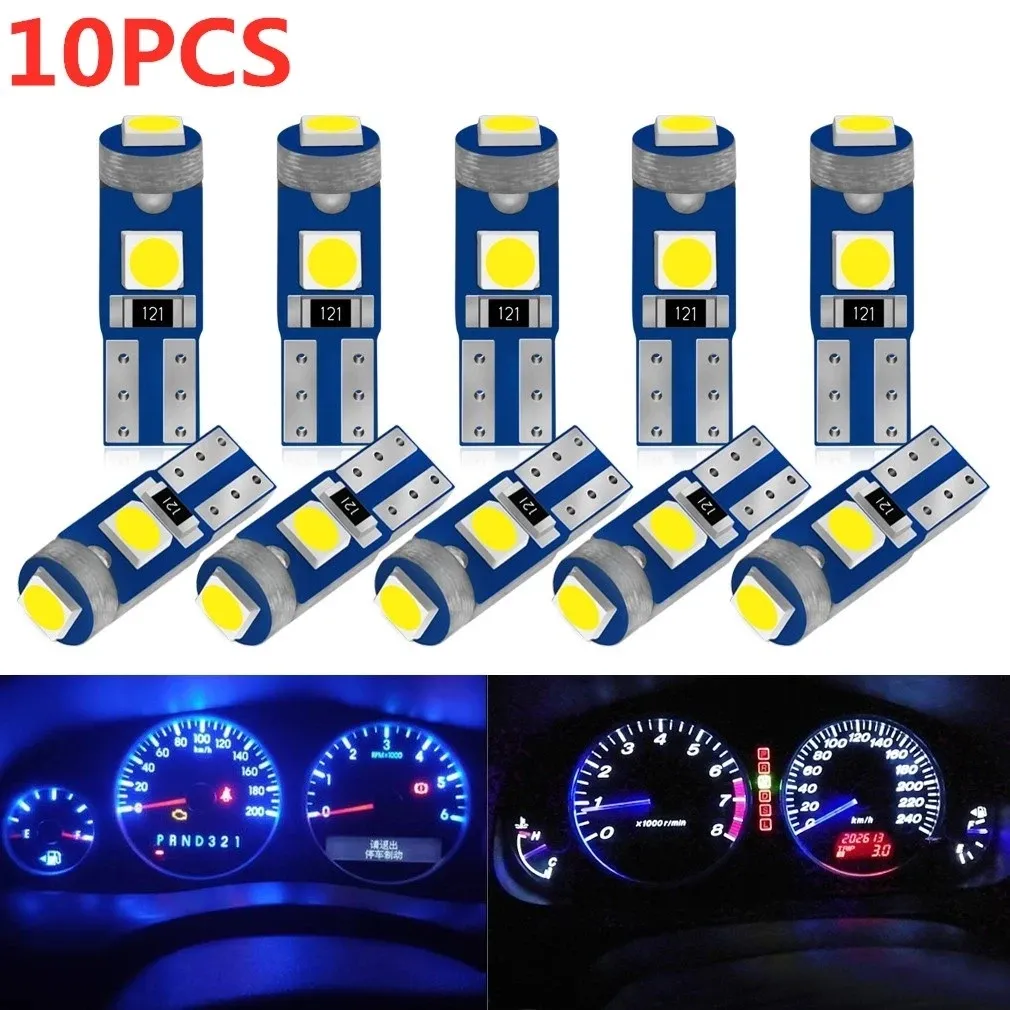 Ampoules LED T5 pour éclairage intérieur de voiture