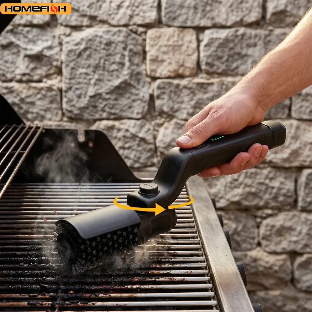 Brosse de nettoyage pour grille de barbecue 3