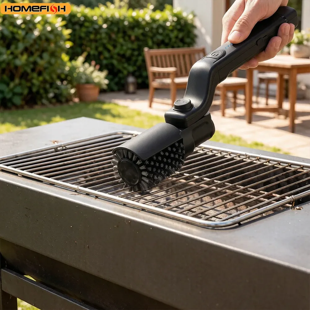 Brosse de nettoyage pour grille de barbecue 4